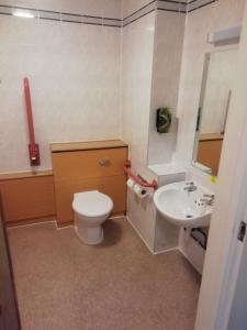 Koupelna v ubytování Purple Roomz Preston South