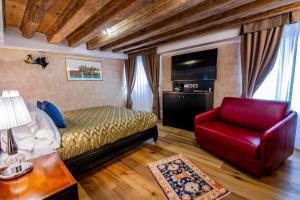 Posezení v ubytování EGO' Residence Venice