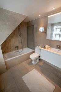 Ванная комната в Hotel Atlanta Knokke