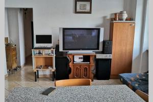 TV a/nebo společenská místnost v ubytování Appartamento sul lago d'Iseo