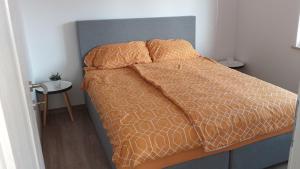 Postel nebo postele na pokoji v ubytování Apartmaji Pika