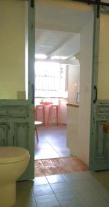 Koupelna v ubytování La Fuente 14, Casa Solariega en Pleno Centro