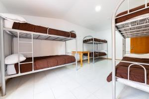Posteľ alebo postele v izbe v ubytovaní Albergue las Veletas