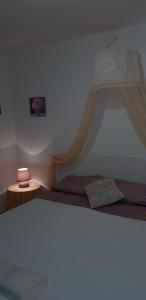 Posteľ alebo postele v izbe v ubytovaní ControVento Apartament II