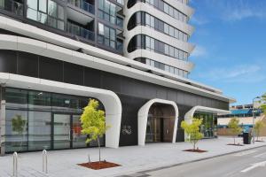 Budova, kde se aparthotel nachází