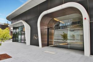 Exteriér nebo vchod ubytování Domi Serviced Apartments