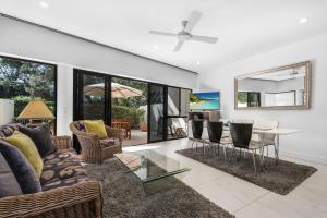 Istumisnurk majutusasutuses Mirra Chana Beachfront Apartments Mooloolaba