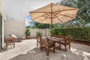 Siseõu või muu väliala majutusasutuses Mirra Chana Beachfront Apartments Mooloolaba