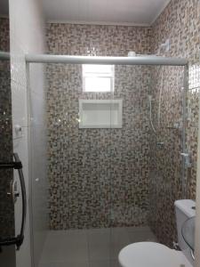Kylpyhuone majoituspaikassa Pousada Solar Encanto do Marajó