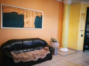 Posezení v ubytování Hotel Mladosť