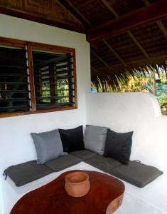 Ruang duduk di Nypa Style Resort Camiguin