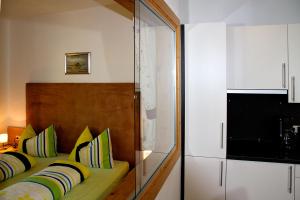 Kuchyň nebo kuchyňský kout v ubytování Gasthaus Babsi