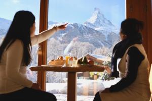 山景或在酒店看到的山景
