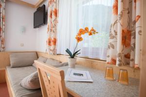 Telewizja i/lub zestaw kina domowego w obiekcie Pension Bergwelt