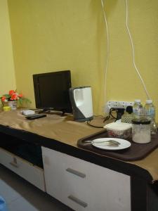 Dapur atau dapur kecil di Hotel Murah Pasir Puteh
