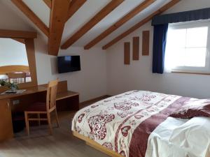 Postel nebo postele na pokoji v ubytování Hotel Panorama