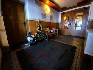 Postel nebo postele na pokoji v ubytování Hotel Panorama