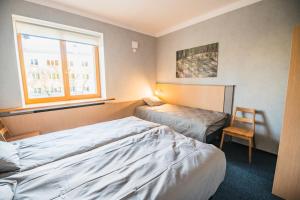 Postel nebo postele na pokoji v ubytování Hostel Sili