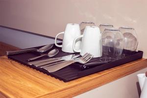 Coffee and tea making facilities at Marina Hotel Bodrum