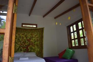 Postel nebo postele na pokoji v ubytování selvamorena