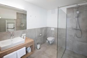 Kúpeľňa v ubytovaní Gasthof Herrnhaus
