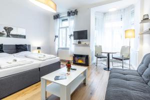 Μια τηλεόραση ή/και κέντρο ψυχαγωγίας στο CHRISTIANO Apartments - Villa Schönbrunn