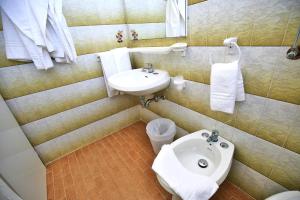 Koupelna v ubytování Hotel Villa Sole Resort