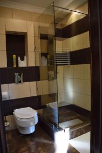 Koupelna v ubytování Apartamenty Bukowa Wisła