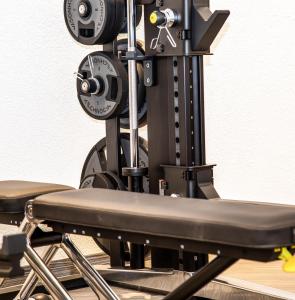Fitness centrum a/nebo fitness zařízení v ubytování Superior Gourmethotel Yscla