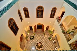 Χώρος καθιστικού στο Riad Al Ansari