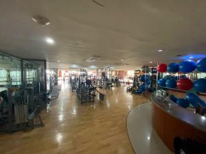 Fitness centrum a/nebo fitness zařízení v ubytování Super Cebu Loft