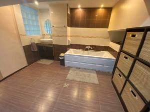 Koupelna v ubytování Super Cebu Loft