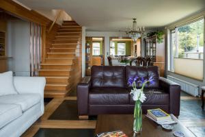 Posezení v ubytování Del Pescador Hotel Cabañas