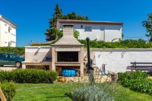 Zahrada ubytování Apartments Boris