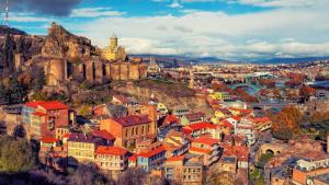 Kuvagallerian kuva majoituspaikasta Central Location King Size Bed, joka sijaitsee kohteessa Tbilisi City