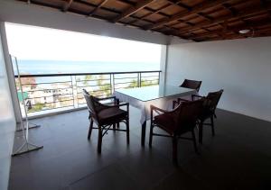 Rõdu või terrass majutusasutuses Manarra Sea View Resort