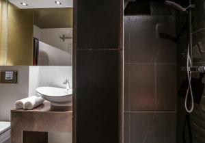 Kúpeľňa v ubytovaní Apartment Krupówki Premio