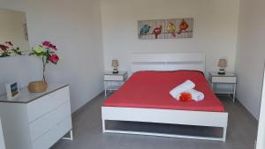 Postel nebo postele na pokoji v ubytování Villa Zoe + 34 fotografií