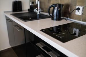 Kuchyňa alebo kuchynka v ubytovaní Apartment Krupówki Premio