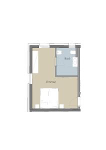 Plan piętra w obiekcie MANNI home - rooms & apartments