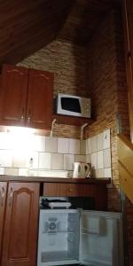 A kitchen or kitchenette at Penzión Skitour