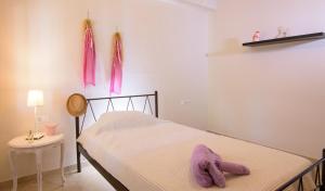 Postel nebo postele na pokoji v ubytování Kristallia - Elounda seafront vacation rental