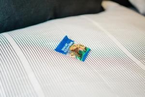 Postel nebo postele na pokoji v ubytování Hotel Hafermarkt