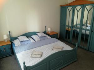 Postel nebo postele na pokoji v ubytování Apartmány Agáta Abertamy