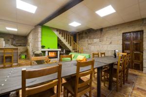 Posezení v ubytování Gran Casa Rural A Touza
