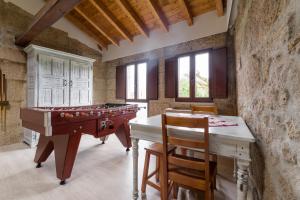 Posezení v ubytování Gran Casa Rural A Touza