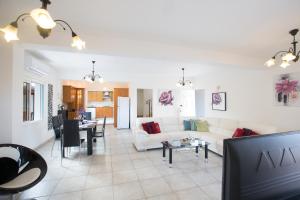 Posezení v ubytování Villa Dionysos