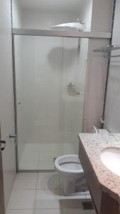 Ein Badezimmer in der Unterkunft Apartamento Veredas