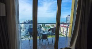 Nespecifikovaný výhled na moře nebo výhled na moře při pohledu z hotelu