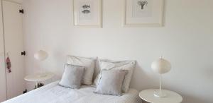 Tempat tidur dalam kamar di Comporta House